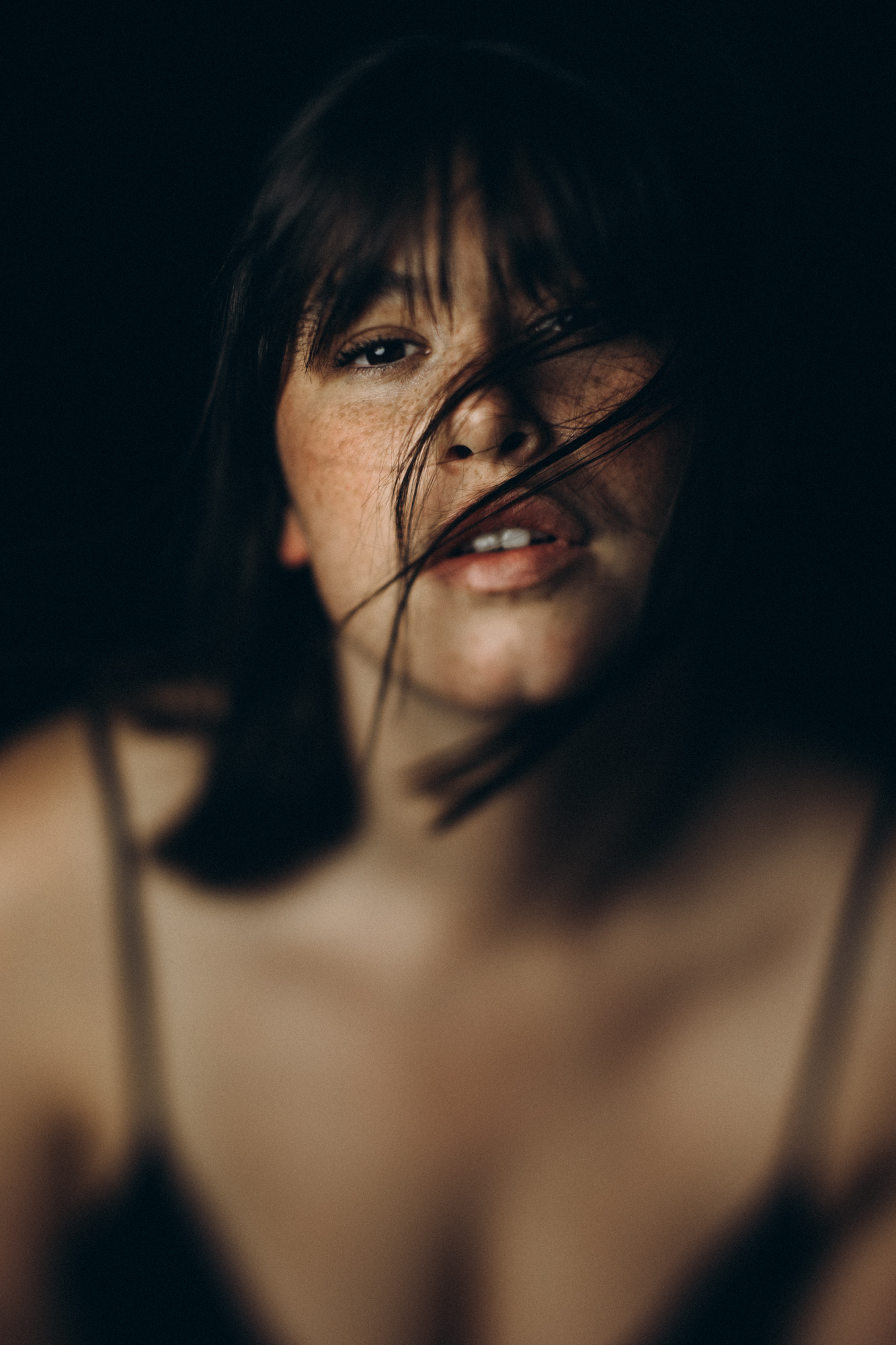 Bride and Groom on Sand Beach